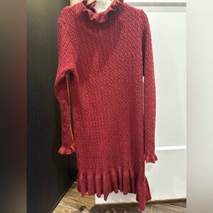 Abercrombie Kids Red Casual Dress